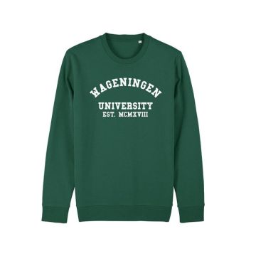 Casual Sweater Wageningen University Groen