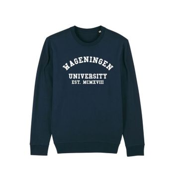 Casual Sweater Wageningen University Navy