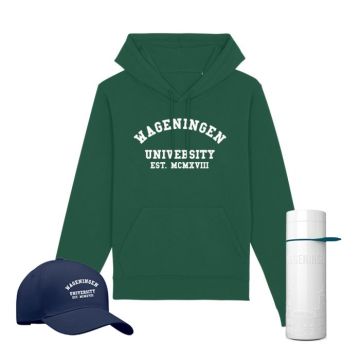 Hooded Sweater Pakket WUR Groen
