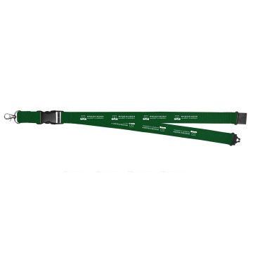 Lanyard Wageningen University Groen 10 stuks