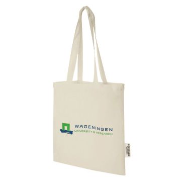 Schoudertas Gerecycled katoen Wageningen University 10 stuks